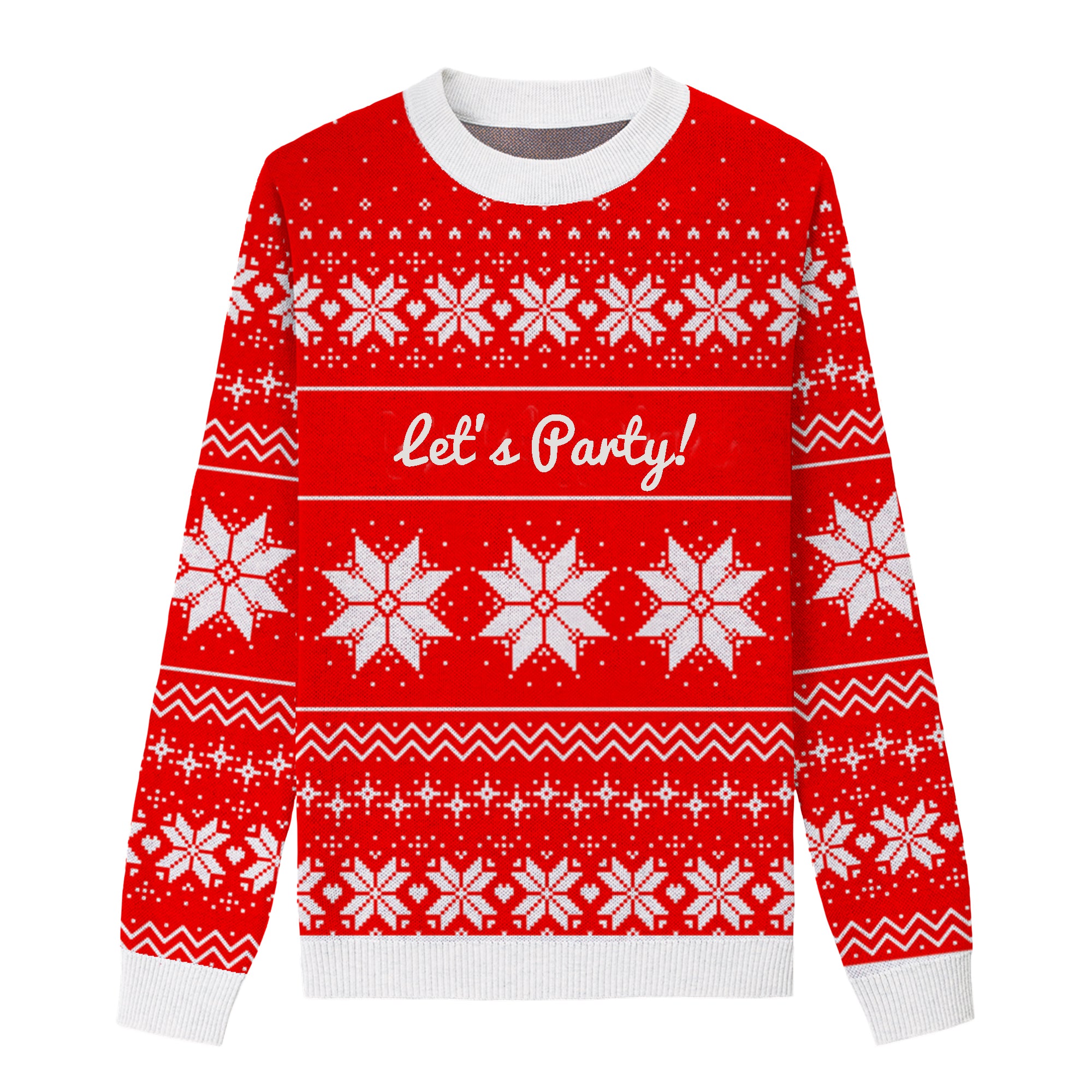 Custom Ugly X mas Sweaters Festive Unisex Knits Knitwise Knitwise Inc