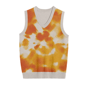 V-Neck Vest Sunset Dye