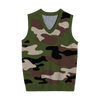 V Neck Vest Camouflage - Olive