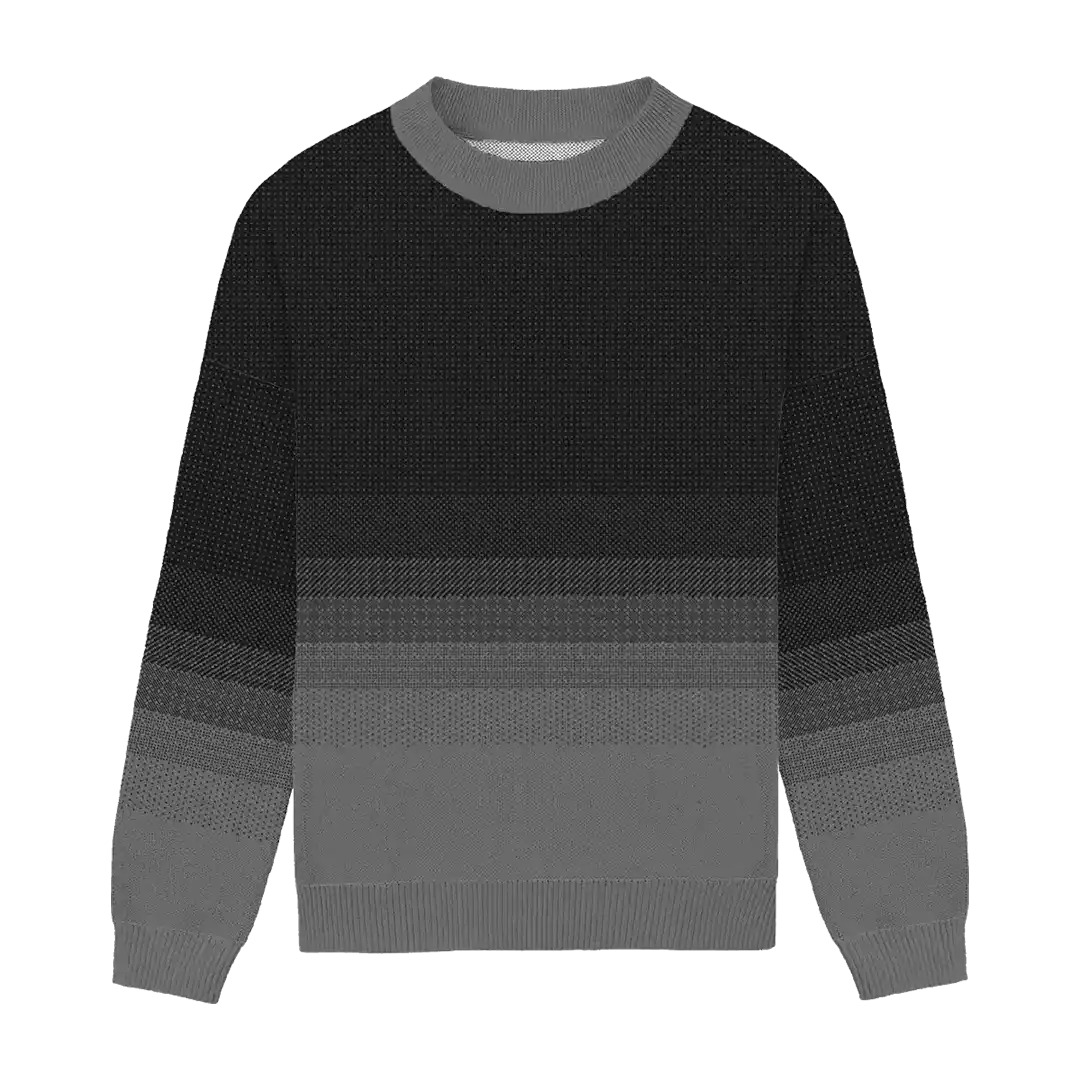 Relax Fit Crewneck Ombre No. 2 – Knitwise, Inc.