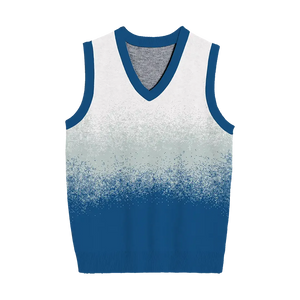 V Neck Vest Ombre No. 3